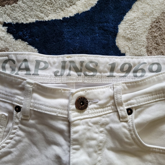 GAP white straight leg mens jeans - Picture 2 of 8
